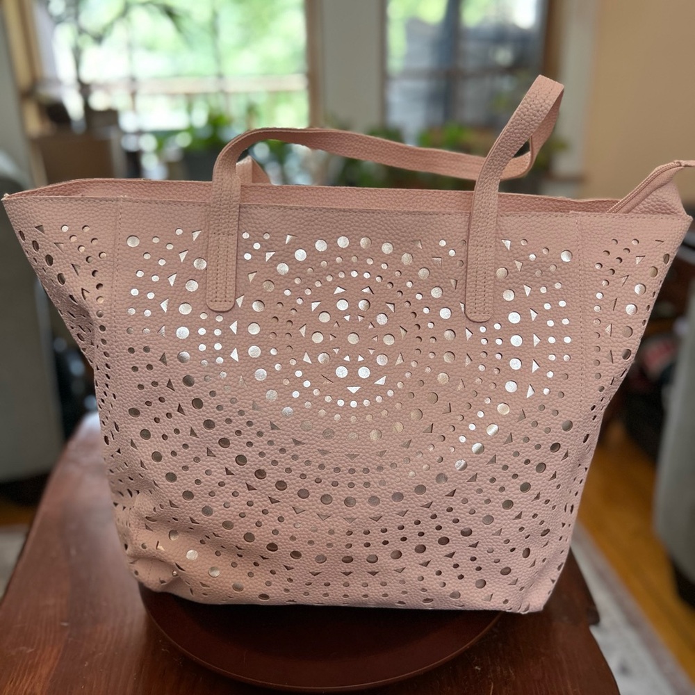 Elegant Pink Tote Bag